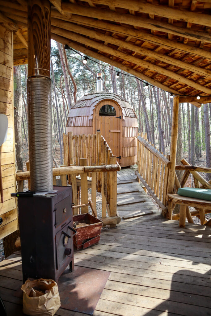 Warredal boomhut met sauna